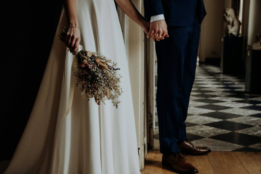 Bröllopsfotografering på Karlbergs Slott